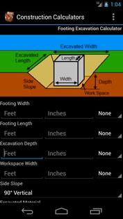 Construction Calculators 7.58. Скриншот 3