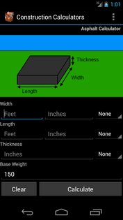Construction Calculators 7.58. Скриншот 7