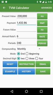 Financial Calculators 3.5.3. Скриншот 2