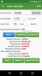 Financial Calculators 3.5.3. Скриншот 4