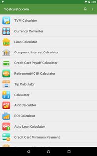 Financial Calculators 3.5.3. Скриншот 17