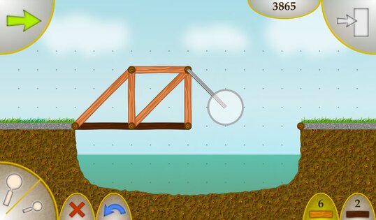 Wood Bridges Free 1.13.0. Скриншот 4