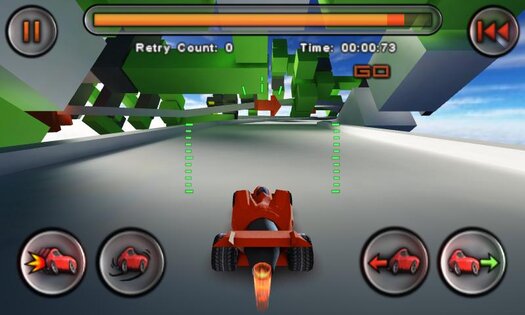 Jet Car Stunts 1.08. Скриншот 2