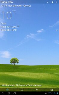 3D flip clock & weather 9.06.0. Скриншот 10