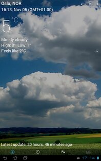 3D flip clock & weather 9.06.0. Скриншот 11