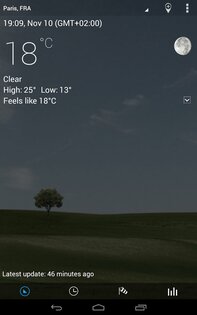 3D flip clock & weather 9.06.0. Скриншот 17