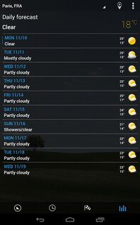 3D flip clock & weather 9.06.0. Скриншот 21