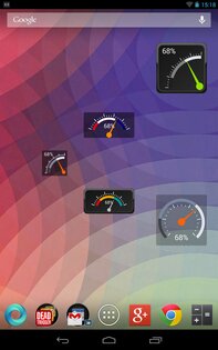 Gauge Battery Widget 2025 7.2.2. Скриншот 9