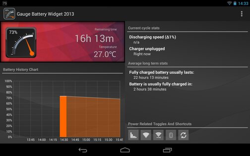 Gauge Battery Widget 2025 7.2.2. Скриншот 11