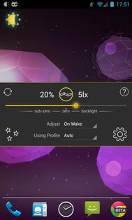 Lux - автояркость 1.0. Скриншот 1