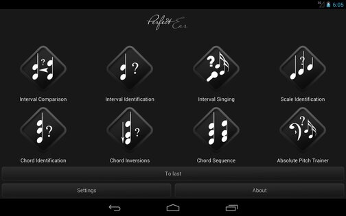 Perfect Ear 3.9.2. Скриншот 2