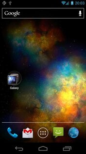 Vortex Galaxy Live Wallpaper 2.6.3. Скриншот 5