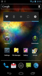 Vortex Galaxy Live Wallpaper 2.6.3. Скриншот 6