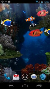 Aquarium - живые обои 3.35. Скриншот 1