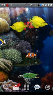 Aquarium - живые обои 3.35. Скриншот 3