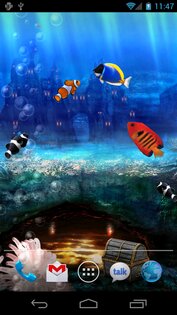 Aquarium - живые обои 3.35. Скриншот 6