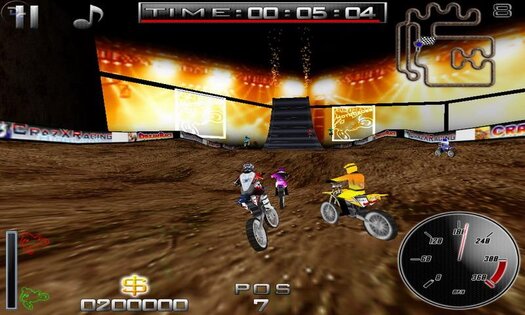 Ultimate MotoCross 3.600. Скриншот 1