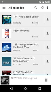 AntennaPod 3.11.4. Скриншот 1