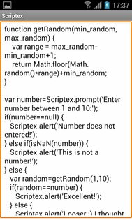 Scriptex 2.0. Скриншот 3
