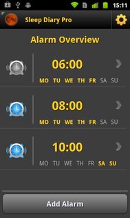 Sleep Diary Lite 3.75. Скриншот 2
