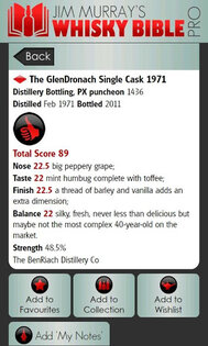 Whisky Bible Pro 2012 1.1. Скриншот 2