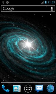 Галактика Свет Живые Обои 1.2.5. Скриншот 3