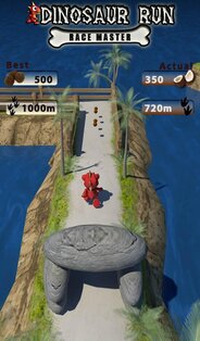 Dinosaur Run - Race Master 23.6.10. Скриншот 17