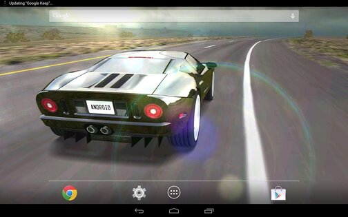 Машина 3D Живые обои 5.9. Скриншот 1