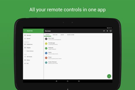 Unified Remote 3.24.0. Скриншот 9
