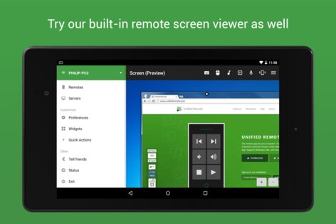 Unified Remote 3.24.0. Скриншот 15