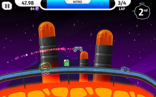 Lunar Racer 1.6. Скриншот 1