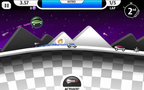 Lunar Racer 1.6. Скриншот 6