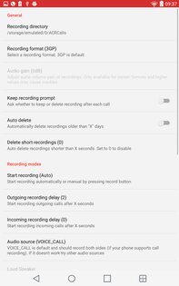 Call Recorder ACR 35.0. Скриншот 15