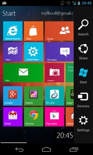 Metro UI Launcher 8.1 3.0.0. Скриншот 1