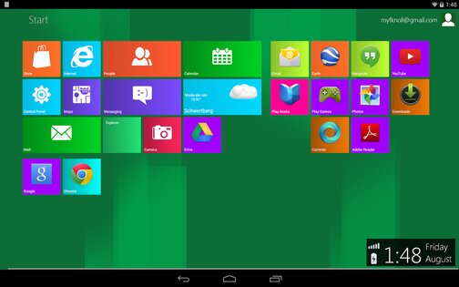Metro UI Launcher 8.1 3.0.0. Скриншот 7