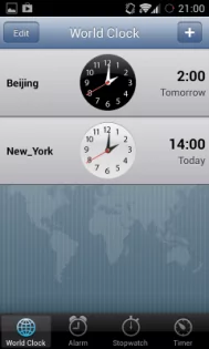 iPhone 5 Clock 1.1. Скриншот 1