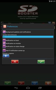 SD Booster 2.0.7. Скриншот 2