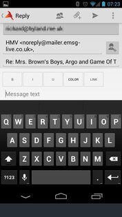 Pigeon Email 2.0.1. Скриншот 4