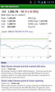 Google Finance 2.2.7. Скриншот 3