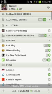 NewsBlur 14.5.5. Скриншот 1