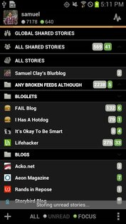 NewsBlur 14.5.5. Скриншот 2