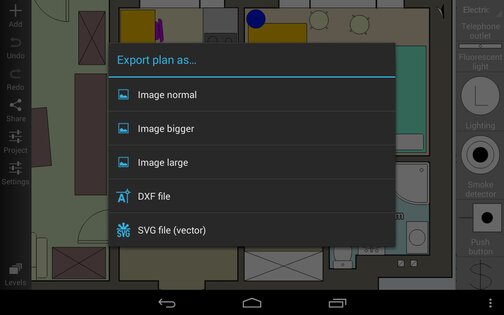 Floor Plan Creator 3.7.2. Скриншот 8