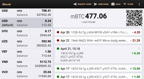 Bitcoin Wallet 11.03. Скриншот 11