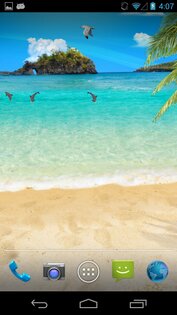 Beach LWP 2.2. Скриншот 2