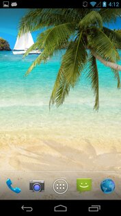 Beach LWP 2.2. Скриншот 4