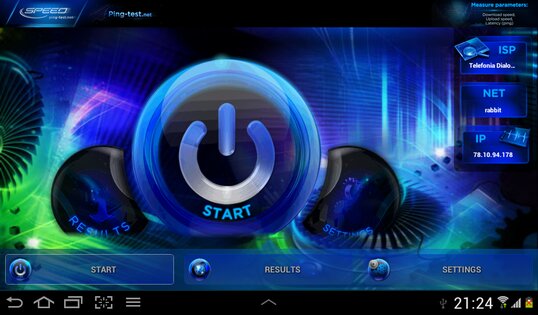 Internet Speed Test 4.4.0.0. Скриншот 2