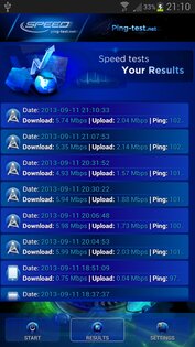 Internet Speed Test 4.4.0.0. Скриншот 15