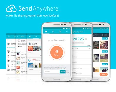 Send Anywhere 23.3.2. Скриншот 1