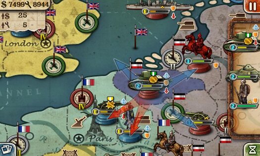 European War 3 1.2.0. Скриншот 1
