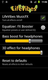 MusicFX 1.5.1. Скриншот 1